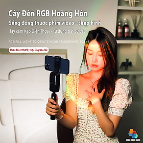 Mua Cây Đèn RGB Hoàng Hôn High Tech Gate RGB3000 Chế Độ Cầm Tay Tripod Chụp Ảnh Selfie  Decor Trang Trí Quay Video Tiktok  Livestream Để Bàn Có Thể Kết Nối Gậy Chụp Hình  Camera Tiện Lợi  Hàng Chính Hãng