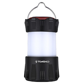 TOMSHOO LED Camping Lantern Type C Rechargeable Camping Light Water-resistant Portable Tent Light Lamp for Outdoor Hiking Fishing Power Outage Emergency Home
