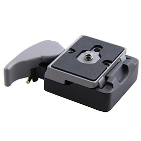 Baoblaze 323 Tấm Phát Hành Nhanh Máy Ảnh Với Bộ Chuyển Đổi 200PL-14 Tương Thích Với Chân Máy Ba Chân Manfrotto