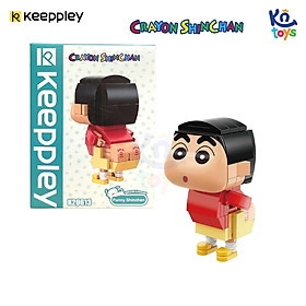 Đồ chơi lắp ráp, xếp hình Keeppley Crayon Shinchan - Shin Cậu bé bút chì - K20613 - Cậu bé Shin