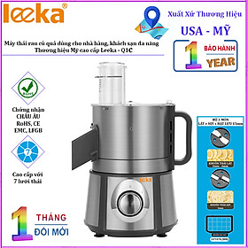 Mua Máy thái rau củ quả đa năng chuyên nghiệp dùng cho nhà hàng  khách sạn. Thương hiệu Mỹ cao cấp Leeka - Q1C