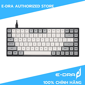 Mua Bàn phím cơ không dây E-Dra EK384W V2 (Cáp / USB 2.4GHZ / Bluetooth) - Hàng chính hãng