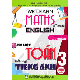 Em Học Toán Bằng Tiếng Anh 3 -We Learn Maths In English (  bc)