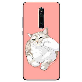 Ốp lưng in cho xiaomi k20/ k20 pro/ mi 9t mẫu mèo mập