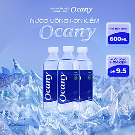 Hình ảnh Nước uống ion kiềm Ocany chai 600ml