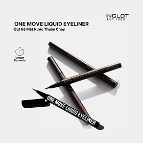 Bút Kẻ Mắt Nước Thuần Chay Inglot One Move Liquid Eyeliner 0.55ml