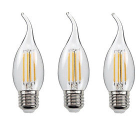Mua Bộ 3 bóng đèn Led Edison C35 4W hình nến đui E27