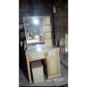 Mua Bàn trang điểm gỗ sồi 1 mặt 80 x40 x 1m50 D03 - Đồ Gỗ Mạnh Hùng