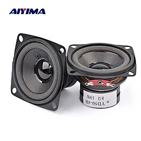 Aiyima 2pcs loa âm thanh di động 8 ohm 10w loa đầy đủ mini Color: 8 Ohm Speaker