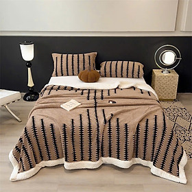 Chăn lông cừu Tafurong hàng cao cấp siêu ấm kích thước 2mx2m3