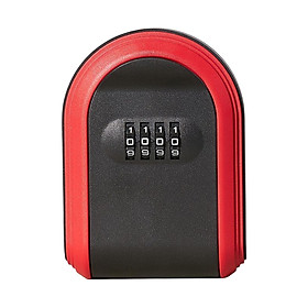 Key Lock Box Key Cabinet Organizer  Lock Box Digital Wall Mounted Key Storage Box for Car Realtors Emergency Entry House Keys Home