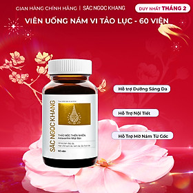 Viên uống Sắc Ngọc Khang Thảo Mộc Thiên Nhiên (60 viên) hỗ trợ làm đẹp da hạn chế sạm da, nám da, lão hóa da
