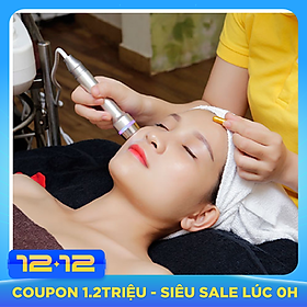 Điều trị mụn cám, mụn đầu đen, sợi bã nhờn với ánh sáng sinh học Aqua Peel (90 phút)