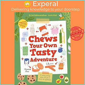 Sách - Chews Your Own Tasty Adventure by Lucia Vinti (UK edition, hardcover)