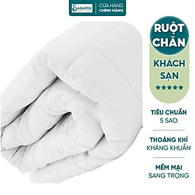 Ruột Chăn Khách Sạn Bông Microfiber SAGATEX Đàn Hồi Cao Không Xẹp Lún Cho Giấc Ngủ Êm Ái