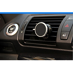 Giá đỡ điện thoại hút nam châm SIÊU BỀN XOAY 360 độ gắn máy lạnh oto, xe hơi loại chân cắm ( giao màu ngẫu nhiên)