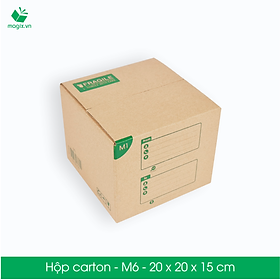 Mua M6 - 20x20x15 cm -20 Thùng hộp carton