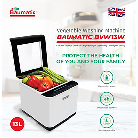 Máy rửa rau quả Baumatic BVW13W - Thương hiệu của Anh 