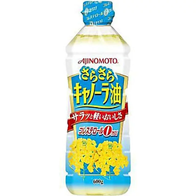 DẦU CẢI AJINOMOTO SARASARA CANORA OIL 600G 20C C-