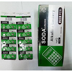 Mua 1 Hộp Pin đồng hồ đeo tay 1.5V AG4 LR626 Pin cúc áo Watch Battery (hộp 20 vi 200 viên)