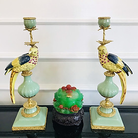 Mua Cặp chân nến vẹt phong cách tân cổ điển trang trí cho ngôi nhà CNC3.