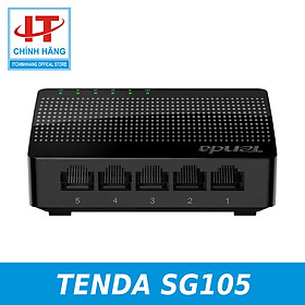 Bộ chia mạng 5 Port Tenda SG105 - Hàng Chính Hãng