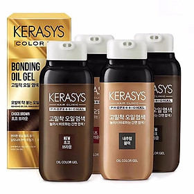 Thuốc nhuộm tóc phủ bạc Kerasys Color Lab, nhiều dưỡng cho tóc giữ màu bền và đặc biệt phủ bạc Hàn Quốc