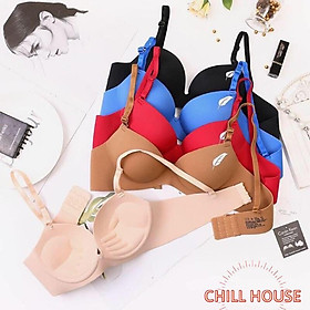 Hót- Áo Lót Đúc Su bàn tay không gọng hình lông vũ - CHILLHOUSE - da,34