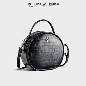 Túi Yuumy ( Thời trang nữ dáng tròn cá tính - Túi đeo chéo da Seasand YN217 )