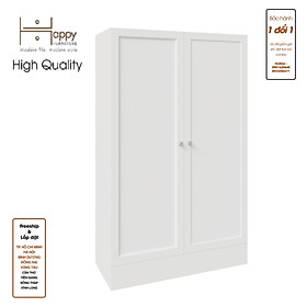 [Happy Home Furniture] SCANDINA, Kệ sách 2 cánh mở, 81cm x 35cm x 132cm ( DxRxC), KSA_043