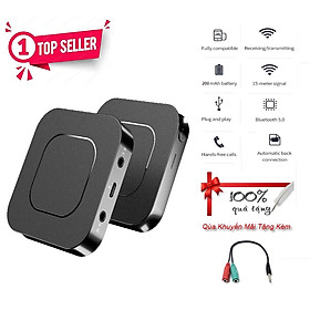 Mua Hàng Chính Hãng - Bộ Thu Phát BT-13JA Bluetooth 5.0 Phạm Vi Kết Nối 10m Chế Độ Chuyển Đổi Linh Hoạt RX TX Âm Thanh Hi-Fi  Hỗ Trợ Đàm Thoại Tương Thích Rộng Rãi Android Ios TV PC Loa Pin Li-Polymer 200mAh Nhỏ Gọn Dễ Sử Dụng - ROGTZ