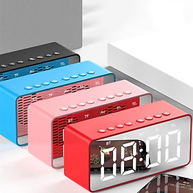 Mua Loa bluetooth tráng gương kèm đồng hồ