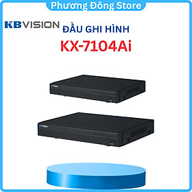 Mua Đầu ghi hình 4 kênh KB-VISION KX-7104Ai mẫu mới 2022 thay mẫu cũ KX-7104SD6 - Hàng chính hãng