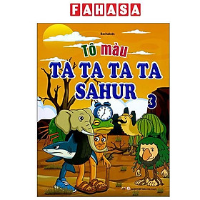 Sách - Tô Màu - Ta Ta Ta Ta Sahur - Tập 1