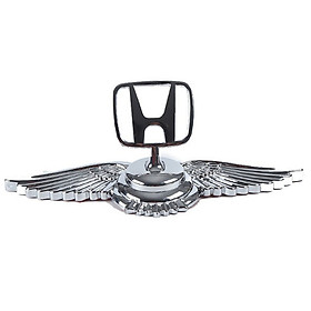 Logo cánh chim nổi 3D dán capo xe ô tô