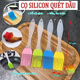 Mua Chổi quét dầu ăn silicon chịu nhiệt  cọ silicon nướng thịt  khuôn làm bánh 16cm cho nồi chiên không dầu ko Pastry brush