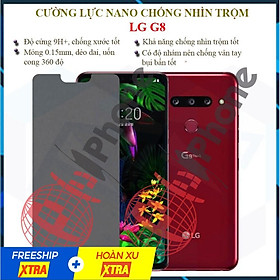Dán chống nhìn trộm dành cho LG G8 - Dán Cường lực dẻo nano
