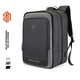 Balo du lịch Arctic Hunter B00227 chất liệu Oxford chống nước, khóa mở rộng như vali, cổng kết nối USB