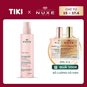 Xịt khoáng dưỡng ẩm Nuxe Very Rose 200ml