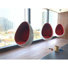 Ghế thư giản Oval Chair treo Juno Sofa Ngang 75 x 115 x 79 cm 
