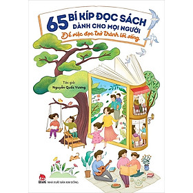 Hình ảnh Sách - 65 bí kíp đọc sách dành cho mọi người - Để việc đọc trở thành lối sống