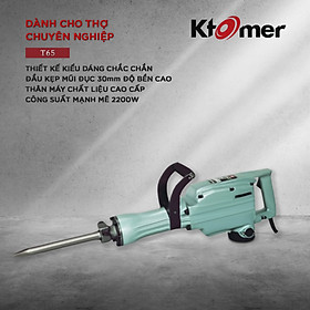 Mua Máy đục bê tông Ktomer T65_Chính Hãng