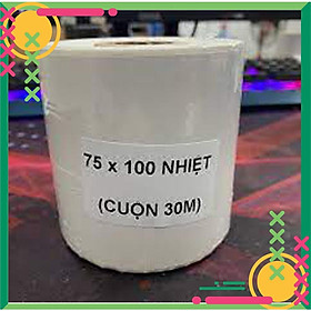 Mua Tem nhiệt 75x100 mm  decal 7.5 x 10 in nhãn  in vận đơn  Giấy in Đơn Hàng  Giấy in Đơn Giấy in nhiệt A7  in đơn