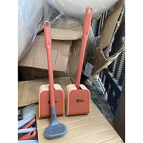 Mua Cọ Chà Toilet  Cọ Bồn Cầu Silicon Thông Minh (Kiểu dáng gậy đánh golt)