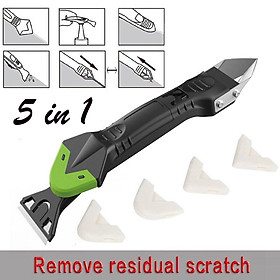 Sealant Finishing Cleaning Kit Kitchen Window Cleaner Scrapers Set Christmas 5-In-1 Silicone Scraper Caulking Grouting Tool #T1P