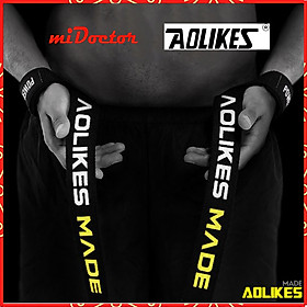 Dây Kéo Lưng Trợ Lực Cổ Tay Tập GYM Lifting Straps Aolikes AL-7637 (1 đôi)