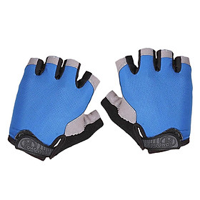 Non-Slip Sun Block Half Finger Sports Gloves for Outdoor Activities