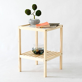 Kệ Gương Đa Năng Glass Shelf Nội Thất Kiểu Hàn BEYOURs - Gỗ Tự Nhiên