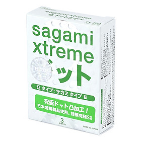 Bao Cao Su Sagami Xtreme White (3 Cái / Hộp)