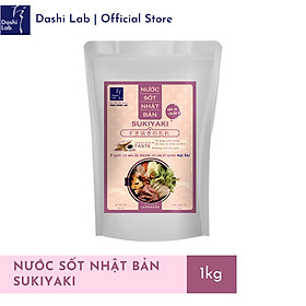 Nước Sốt Sukiyaki Nhật Bản - Dashi Lab - 1kg/túi